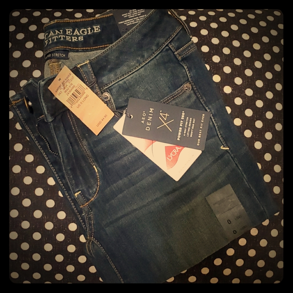 American Eagle Skinny Kick Jeans